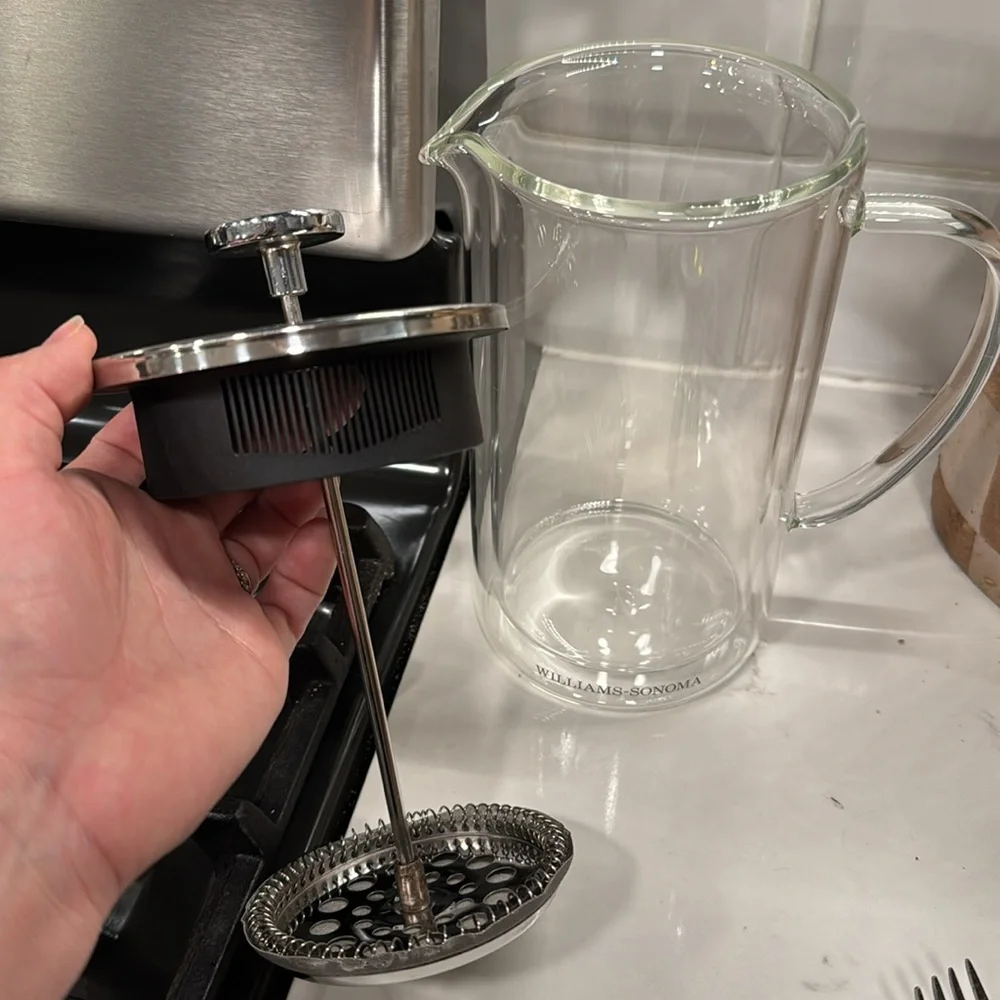 Williams Sonoma Glass French Press Coffee Maker - Picture 2 of 2